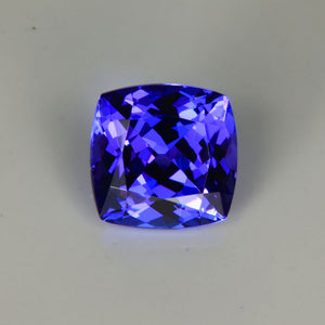 Square Cushion Tanzanite 