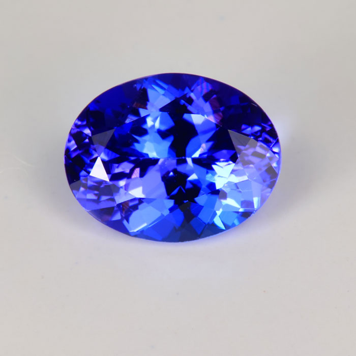 Violet Blue Oval Tanzanite