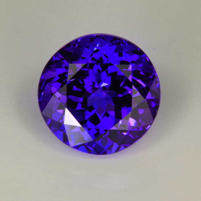 Round Brilliant Cut Tanzanite 