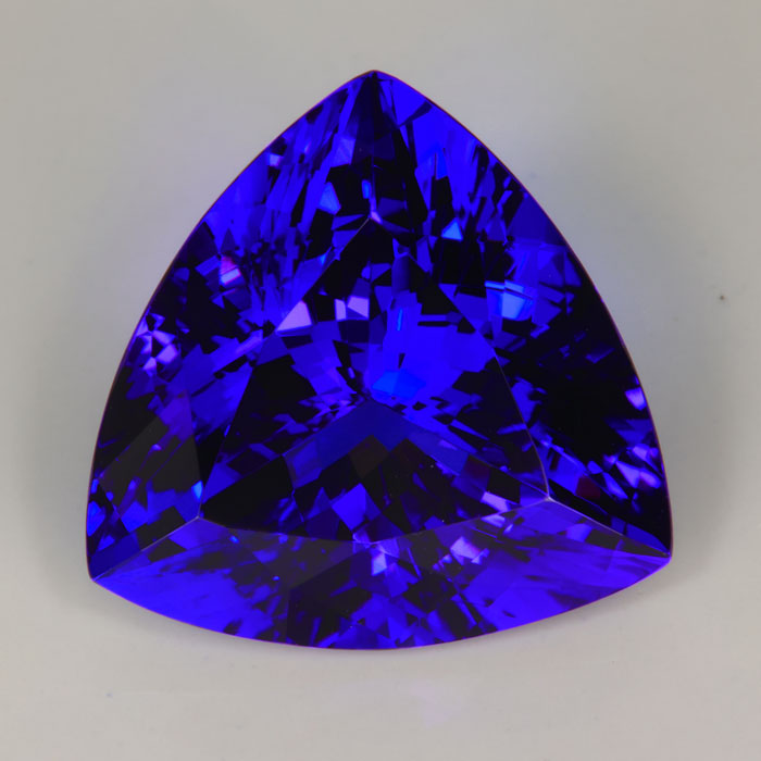 Violet Blue Trilliant Tanzanite 