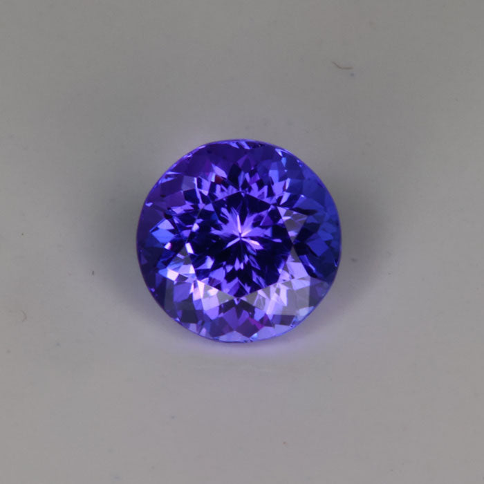Round Brilliant Tanzanite