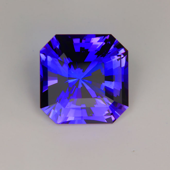 Blue Violet Square Barion Tanzanite Gemstone 9.16cts*