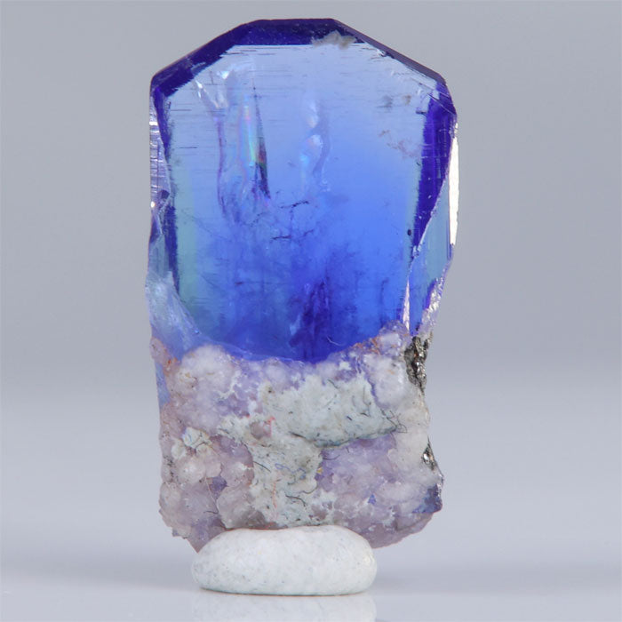Blue Tanzanite Crystal Mineral Specimen