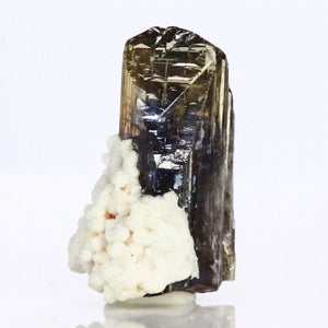 Unique Calcite on Tanzanite Crystal 21.20ct