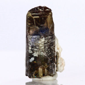 Natural unheated tanzanite crystal specimen