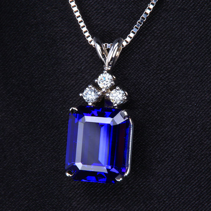 Men's discount tanzanite necklace