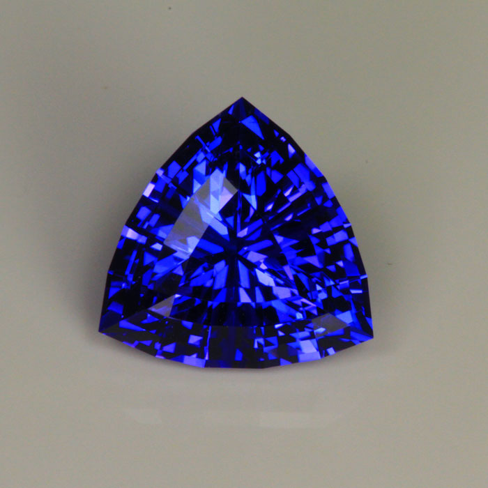 Stepped Trilliant Tanzanite Gemstone 5.82 Carats