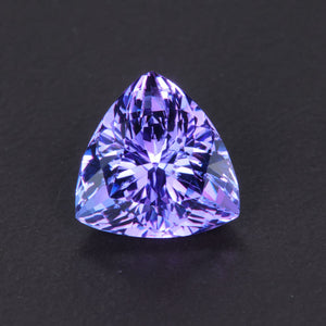 Unique Blue/Pink/Purple Trilliant Tanzanite Gemstone 3.55 Carats