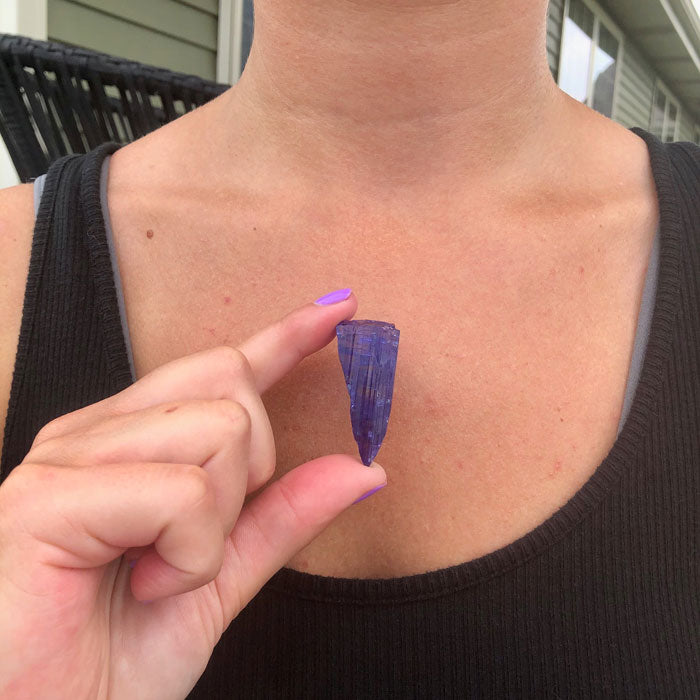 Amazing 61.42ct Tanzanite Crystal