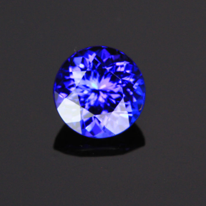 1.14ct Round Brilliant Cut Tanzanite Gemstone