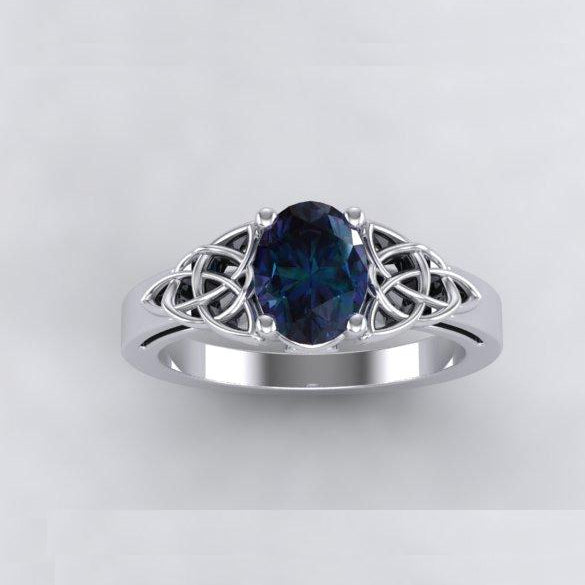 Celtic Tanzanite Ring