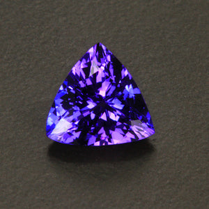 Blue Violet Trilliant Cut Tanzanite Gemstone 2.20 Carats