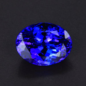 Violet Blue Oval Tananite 
