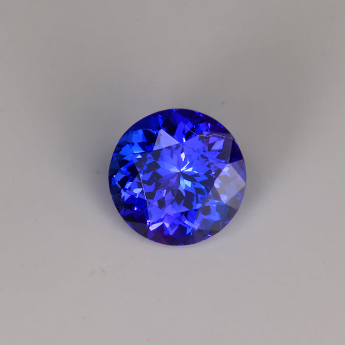 Round Brilliant Cut Tanzanite 