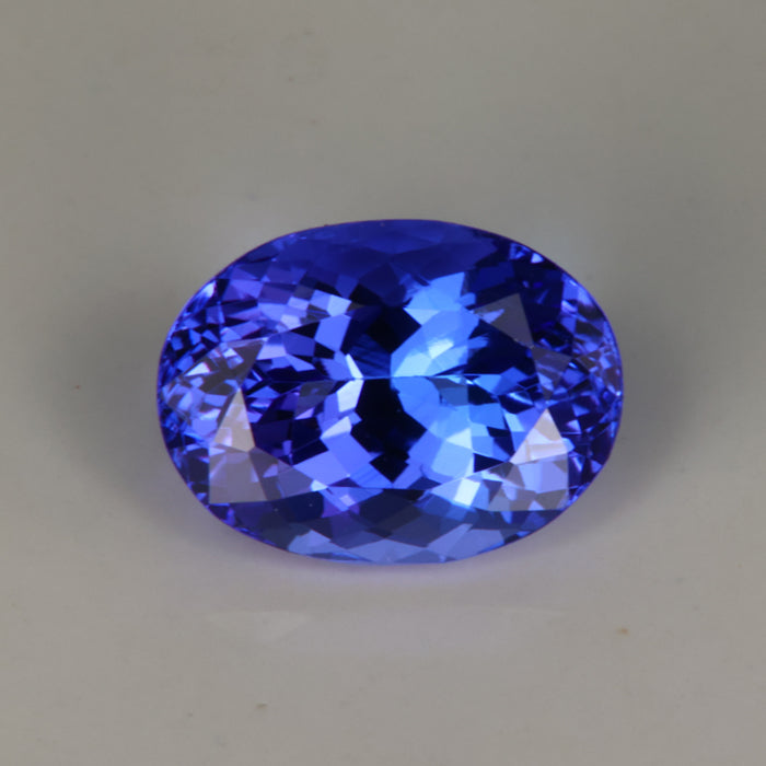 Violet Blue Oval Tanzanite 