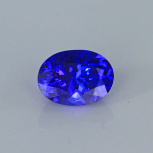 Violet Blue Oval Tanzanite Gemstone 1.67 Carats