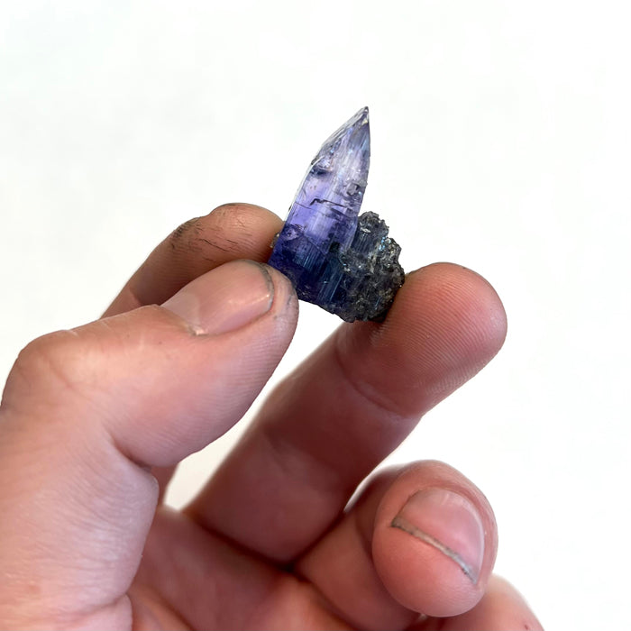 38.40ct Lightly Colored Tanzanite Crystal