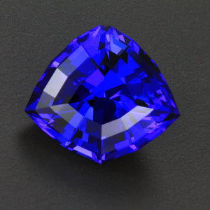 (ON HOLD AB) Rare Natural Violet Blue Shield Tanzanite Gemstone 32.90 Carats
