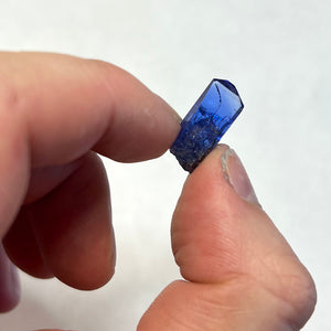 Gemmy Dark Blue Tanzanite Crystal