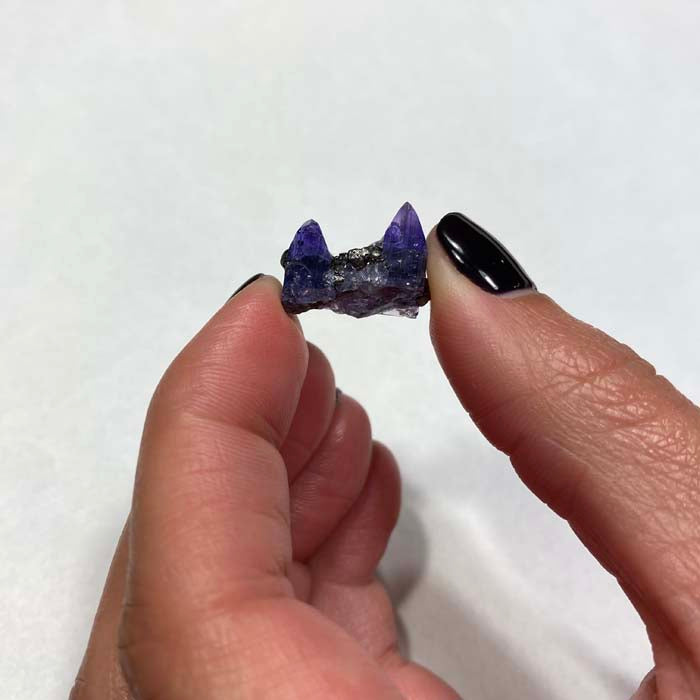 14.23ct Double Tanzanite Crystal Specimen