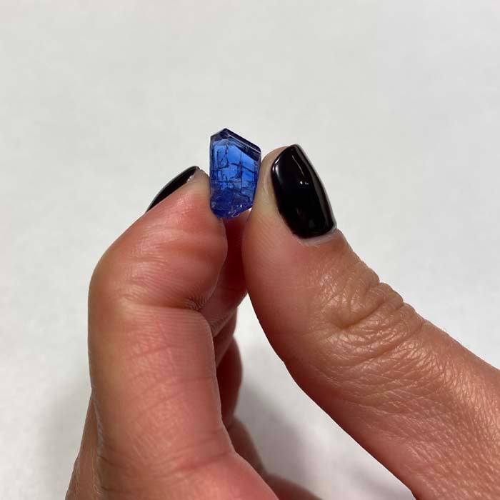 7.42ct Deep Color Tanzanite Crystal Specimen