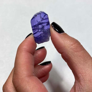 43.28ct Very Fine Violet Blue Tanzanite Crystal