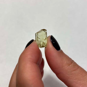 8.19ct Fancy Color Natural Vibrant Yellow Tanzanite Crystal (Zoisite)