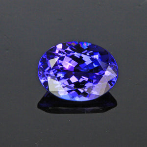 oval tanzanite gemstone