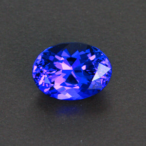 (ON HOLD JURINA) Blue Violet Oval Tanzanite Gemstone 1.92 Carats
