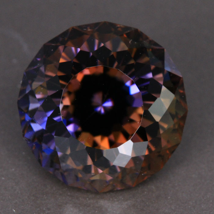 For Elizabeth Tanzanite Near Perfect Portuguese Round 28.51 Carats