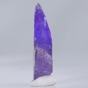 Violet purple tanzanite crystal