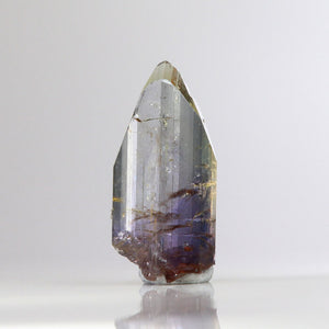 Yellow Violet Fancy Colored Tanzanite Crystal