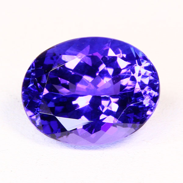 Oval Tanzanite 3.70 Carat BVV Color