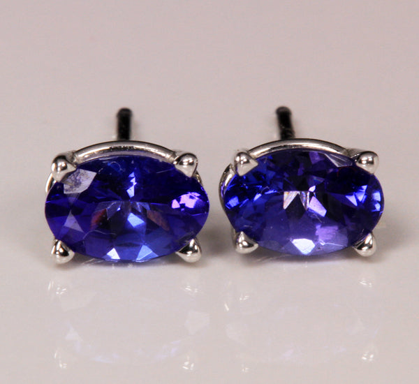 Tanzanite Earrings .93 Carat