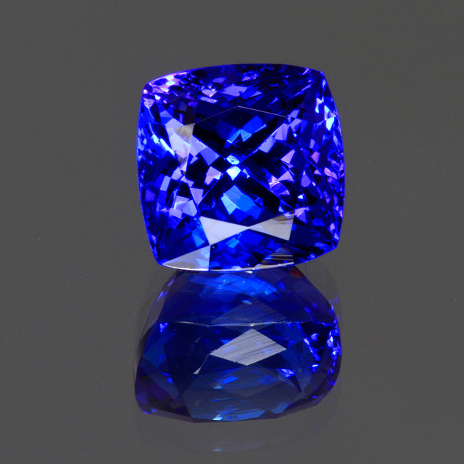 Square Cushion Tanzanite 5.05 Carats