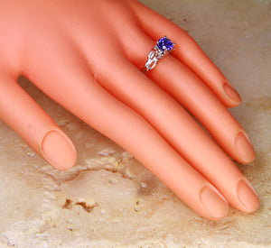 Tanzanite Ring 1.42 Carats BVV Color