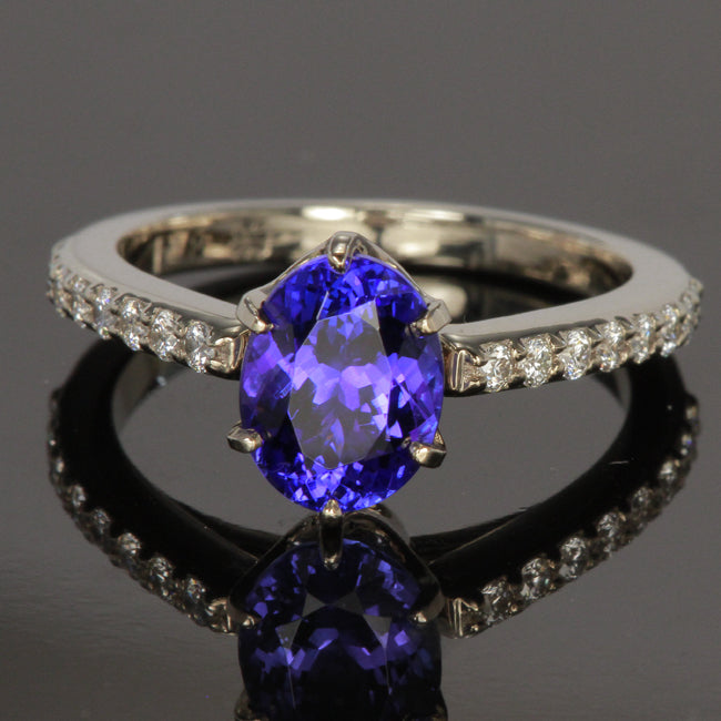 Tanzanite Ring by Christopher Michael