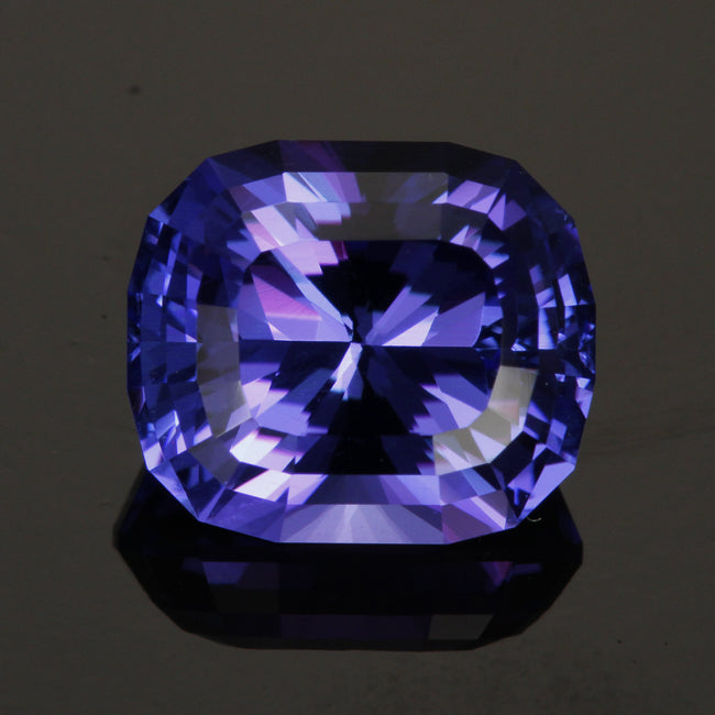 Tanzanite Brilliant Style Antique Cushion 5.10 Carats
