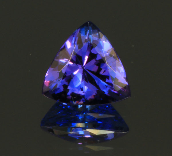 7 mm Trilliant Tanzanite With Intense Color 1.37 Carat