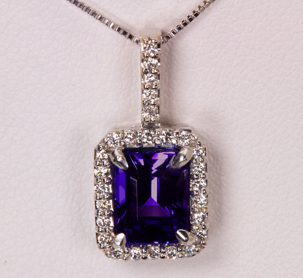 Tanzanite Pendant 2.09 Carat BVE Color