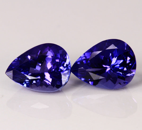 Tanzanite Pair 3.00 Carat BVV Color