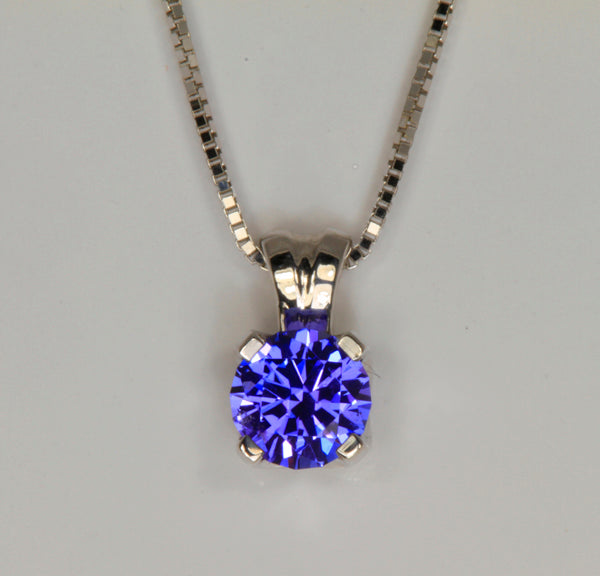 Tanzanite Pendant 1.41 Carat Intense Color