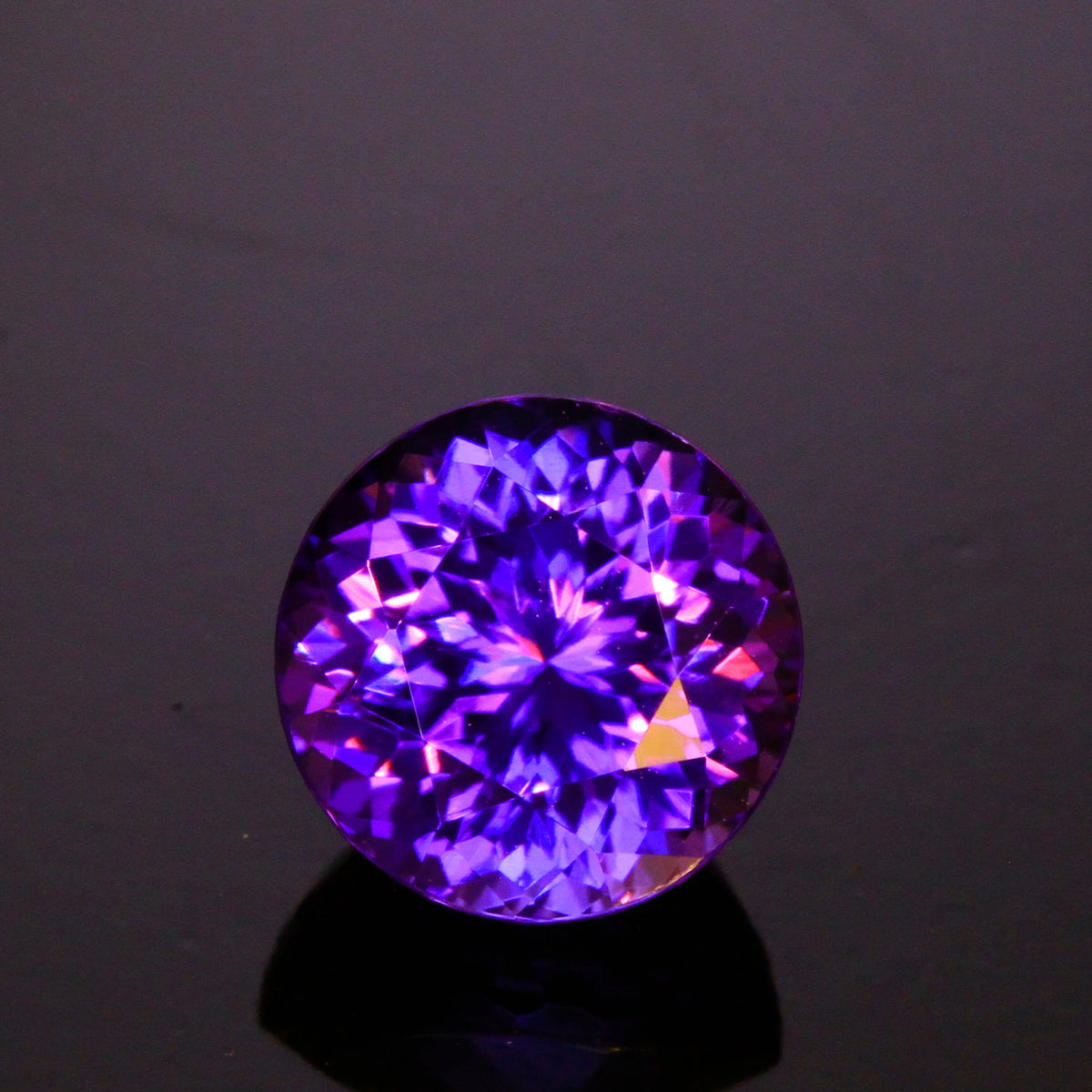 Tanzanite 2.84 Carats with Strong Violet Color