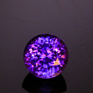 Tanzanite 2.84 Carats with Strong Violet Color
