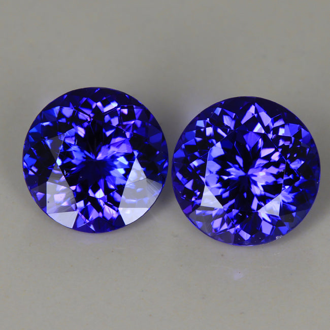 Tanzanite Pair 8.75 Carats