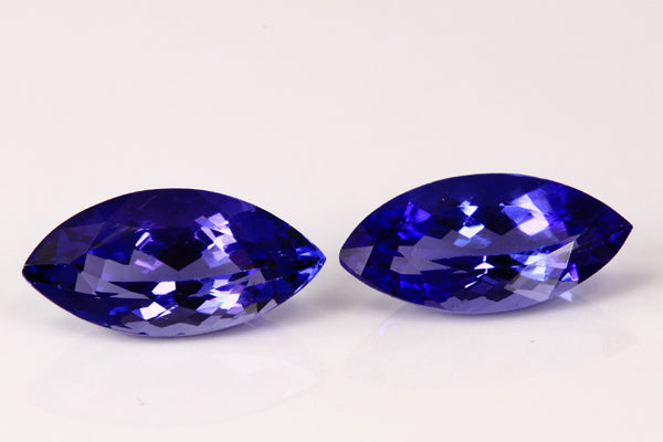 Tanzanite Pair 3.04 Carat BVV Color