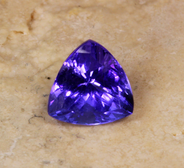 Trilliant Cut Tanzanite 1.52 Carat BVV Color