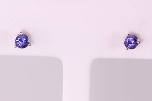 Tanzanite Earrings .55 Carat