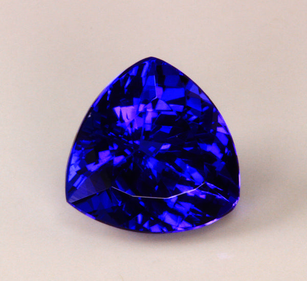 Trilliant Tanzanite 2.67 Carat BVE Color