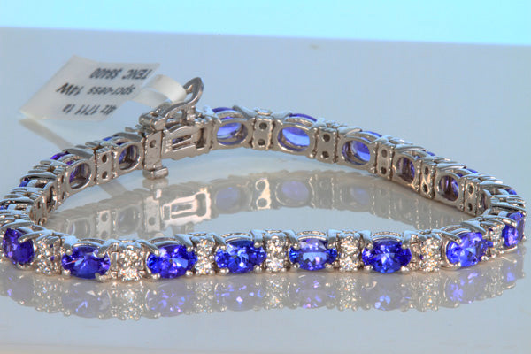 Tanzanite bracelet